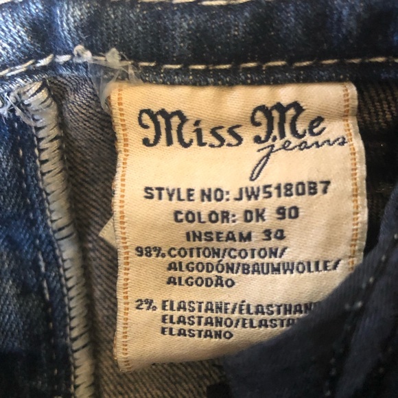 Miss Me Denim Jeans Size28 - Picture 8 of 12